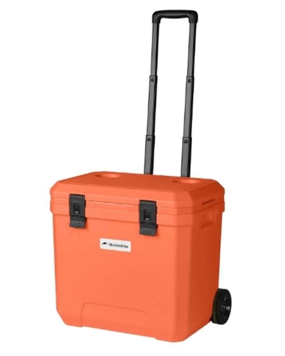 Pro 38 QT Wheeled Cooler Orange 153-Hour Ice Retention